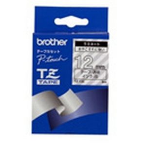 BROTHER – White on Clear | T4T-TZ135